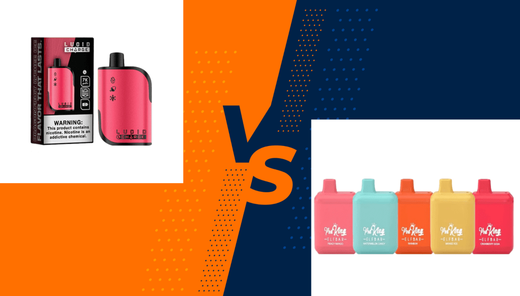 Distinguishing The Features Of Lucid Charge & Pod King&nbsp;Disposable!